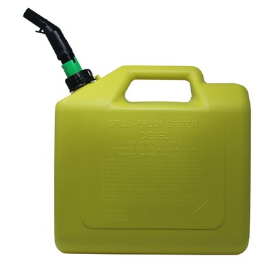Briggs & Stratton FMD 5 Gallon Diesel Gas Can, Yellow, 90 Cans/Pallet (14014)
