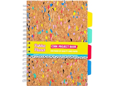 Pukka Pad Planet Project Book, 7.13 x 10.12, Wide-Ruled, 100 Sheets, Multicolor (9856-SPP)