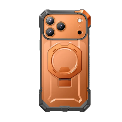 SUPCASE Unicorn Beetle Grip MagSafe Case for iPhone 17 Max, Shock Absorbing, Coral (SUP-iPhone2025Max-UBGrip-Coral)