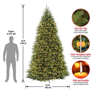 National Tree Company Dunhill Fir® Artificial Christmas Trees DUH3-D30-100