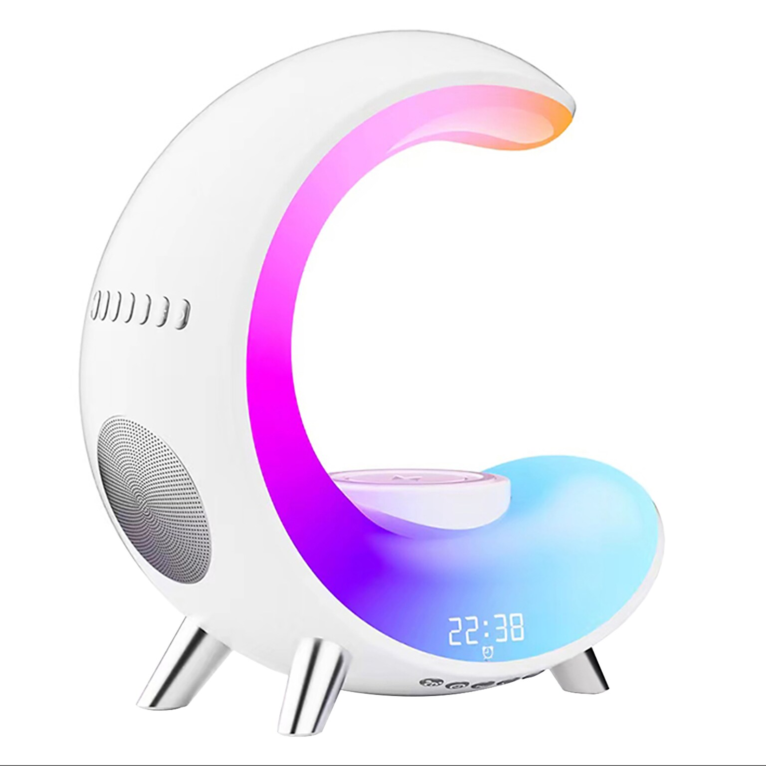 eco4life Smart Atmosphere LED Desk Lamp, White (LL001)