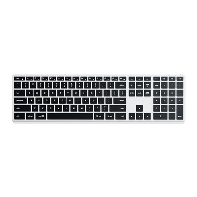 Satechi Slim X3 Wireless Keyboard for Apple MacOS, Silver (ST-BTSX3S)