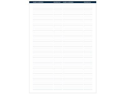 2024 House of Doolittle 8.5" x 11" Weekly & Monthly Appointment Book, Black (283-02-24)
