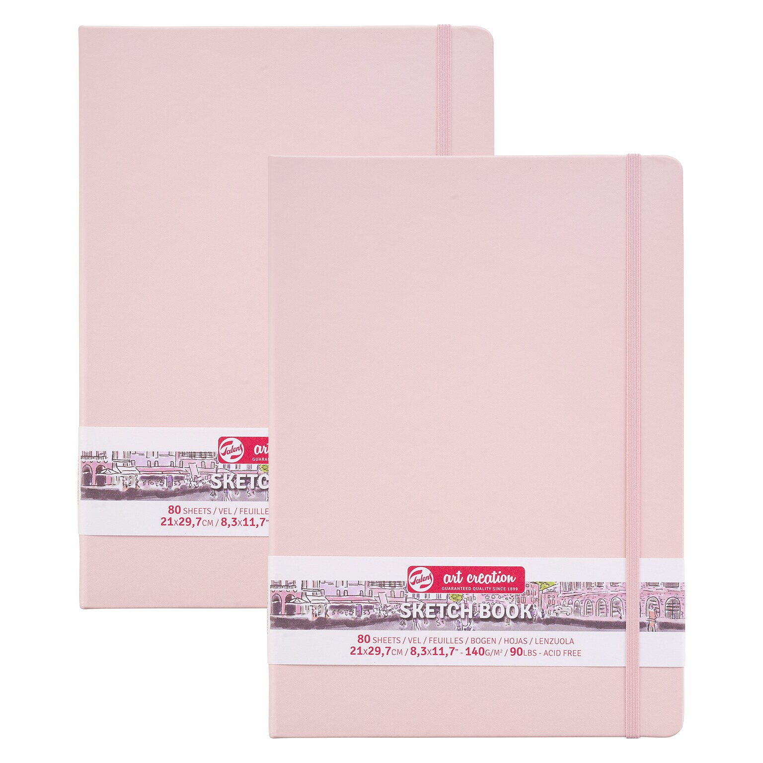 Talens Art Creation 8.3 x 11.7 Sketch Book, 80 Sheets/Book, 2/Bundle (TLN9314013M-2)