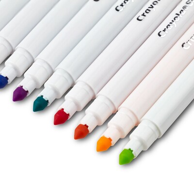 Crayola Super Tips Pastel Washable Kids Markers, Multicolored, 20/Pack (BIN587516)