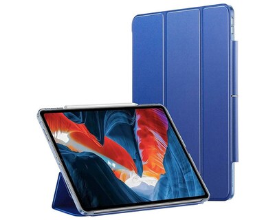 SaharaCase ESR Folio Case for Apple iPad Pro 12.9" (4th, 5th, and 6th Gen 2020-2022), Blue (TB00024)
