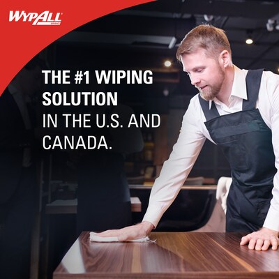 WypAll GeneralClean L10 Paper Cleaning Wipers, 10.5" x 9", White, 125 Wipers/Box (05320)