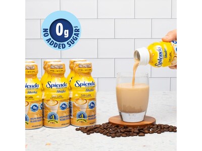 Splenda Diabetes Care Sugar-Free Café Latte Shake, 8 oz., 24 Bottles/Carton (SP20252490)