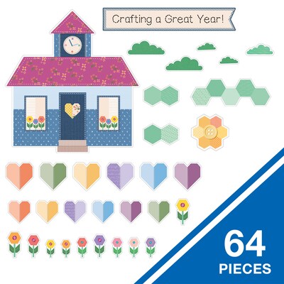 Carson Dellosa Craft and Cool Crafting a Great Year Bulletin Board Set (110598)