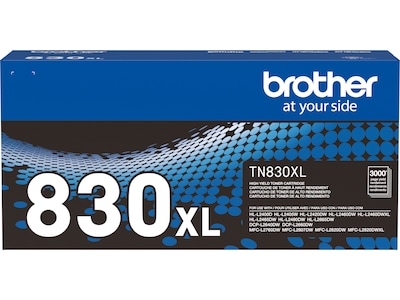 Brother TN830 Black High Yield Toner Cartridge (TN830XL)