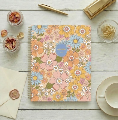 2027 Blue Sky Sincerely Jules 8.5" x 11" Weekly & Monthly Planner (164245)
