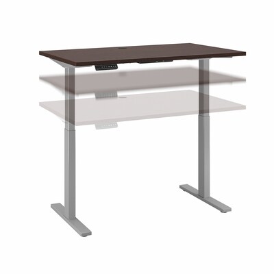 Bush Business Furniture Move 60 Series 48W Electric Height Adjustable Standing Desk, Mocha Cherry (