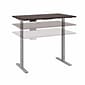 Bush Business Furniture Move 60 Series 48"W Electric Height Adjustable Standing Desk, Mocha Cherry (M6S4824MRSK)