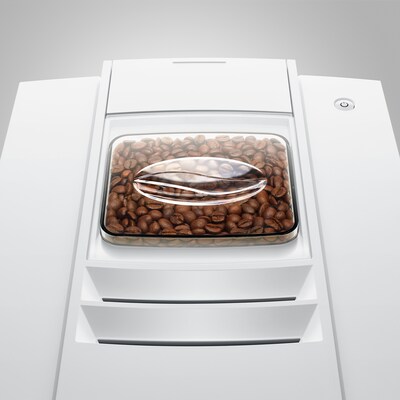 JURA E4 2-Cups Coffee & Espresso Machine Combination, Piano White (15560)