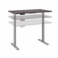 Bush Business Furniture Move 60 Series 27-47 Adjustable Standing Desk, Storm Gray (M6S4830SGSK)