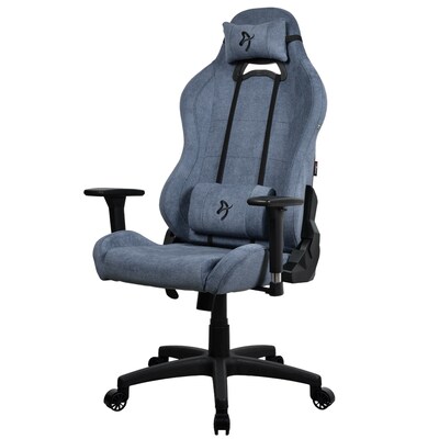 Arozzi Torretta Soft Fabric Ergonomic Racing Gaming Chair, Blue (TORRETTA-SFB-BL2)
