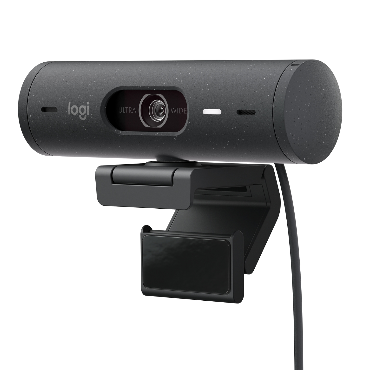 Logitech Brio 500 HD 1080p Webcam, 4 Megapixels, Graphite (960-001493)