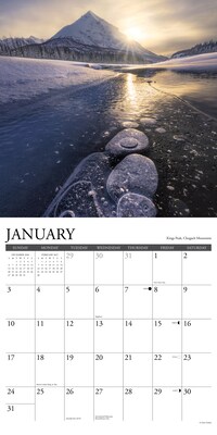 2027 Willow Creek Alaska 12" x 12" Monthly Wall Calendar, Assorted Colors (58671)