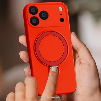 SaharaCase Venture Series MagSafe Phone Case for iPhone 17 Pro Max, Shock Absorbing, Viper Red (CP00990)