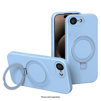 SaharaCase Venture Series Silicone Phone Case for iPhone 16e, Shock Absorbing, Sky Blue (CP00814)