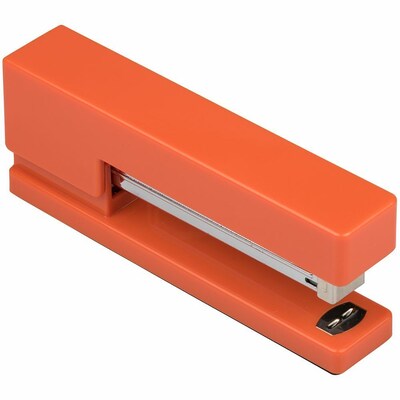 JAM Paper 3-Piece Desk Organizer Set, Plastic, Orange (337841ORS)