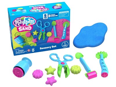 Educational Insights Playfoam Sand Sensory Set, Assorted Colors (2232)