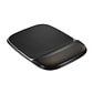 Quill Brand® Mouse Pad with Gel Wrist Rest, Black Crystal