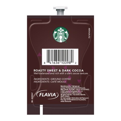 Starbucks Caffe Verona Coffee Flavia Freshpacks, Dark Roast, 76/Carton (MDR01039)