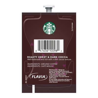 Starbucks Caffe Verona Coffee Flavia Freshpack, Dark Roast, 80/Carton (MDR01039)