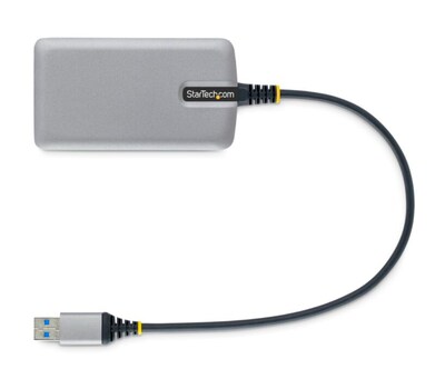 StarTech 4-Port USB 3.0 Hub, Gray (5G3AGBB-USB-A-HUB)