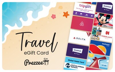 $1,000 Prezzee Travel Experience eGift Card - 9 Top Brands