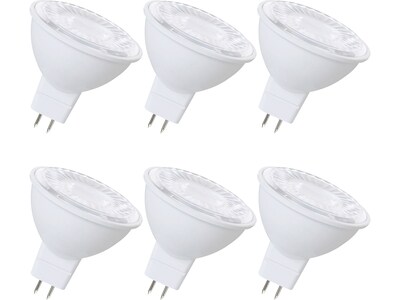 Viribright 7-Watts Soft White LED Floodlight Bulb, 6/Box (450161-ES)