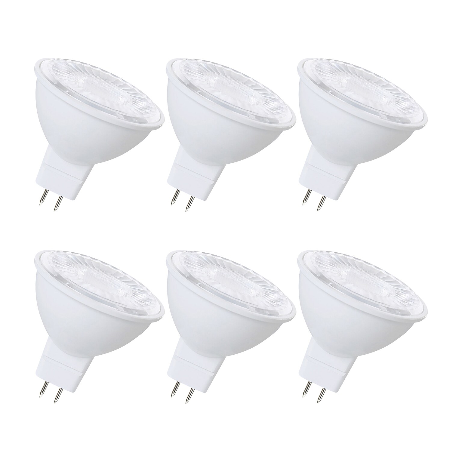 Viribright 7-Watts Soft White LED Floodlight Bulb, 6/Box (450161-ES)