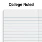 Staples Mini Composition Notebook, 3.25" x 4.5", College Ruled, 80 Sheets, Assorted Colors, 2/Pack (ST17501)