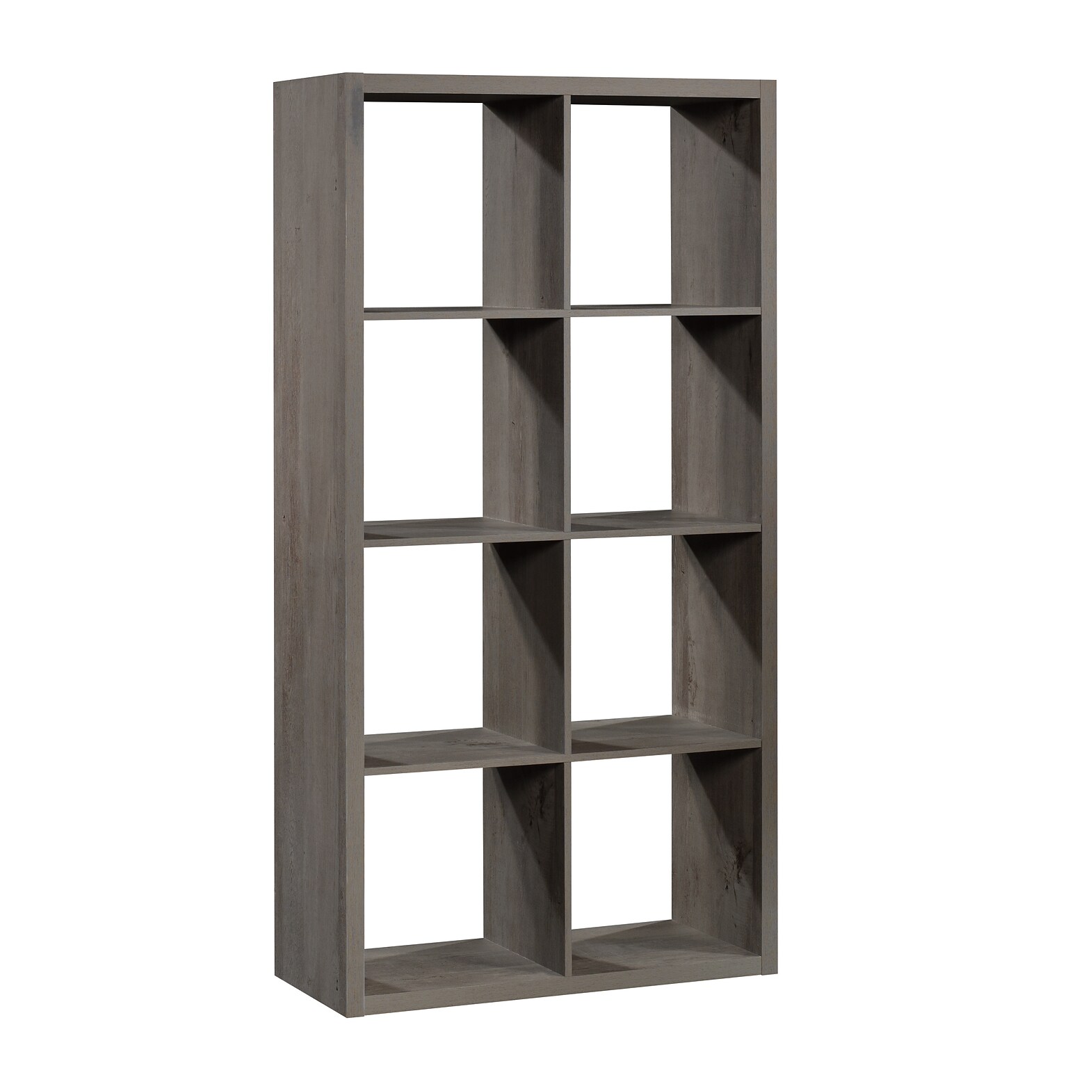 Sauder Select 58H 8-Shelf Cube Organizer, Mystic Oak (431286)