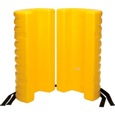 Global Industrial Column Protector, 12 Opening, Yellow (708165YL)