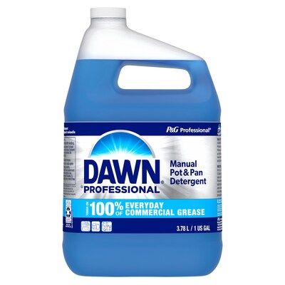 Dawn Professional Manual Pot & Pan Dish Soap, Original Scent, 1 Gal., 2/Carton (12163)