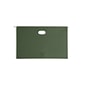 Smead Hanging File Folders, 3 1/2" Expansion, Legal Size, Standard Green, 10/Box (64320)