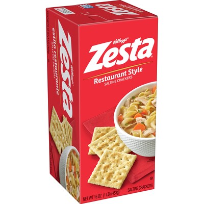Kelloggs Zesta Restaurant Style Saltine Crackers, 16 oz. (3010000133)