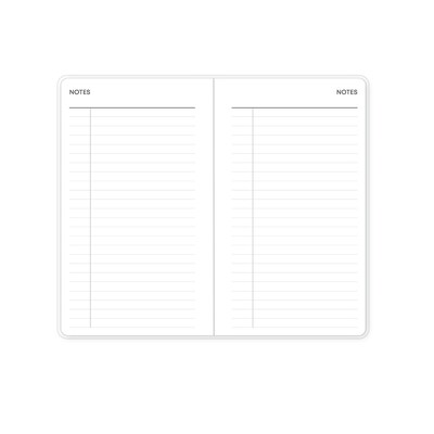 2027 Blue Sky Ashlyn 3.125" x 6.125" Calendar Year Monthly Standard Planner, Navy (156210-27)