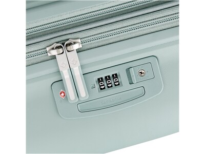 Samsonite Elevation Plus 23" Hardside Carry-On Suitcase, 4-Wheeled Spinner, TSA Checkpoint Friendly, Green (142910-1244)