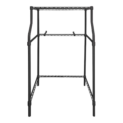Magic Chef Metal Compact Laundry Dryer Stand, Black (MCSLS12B)