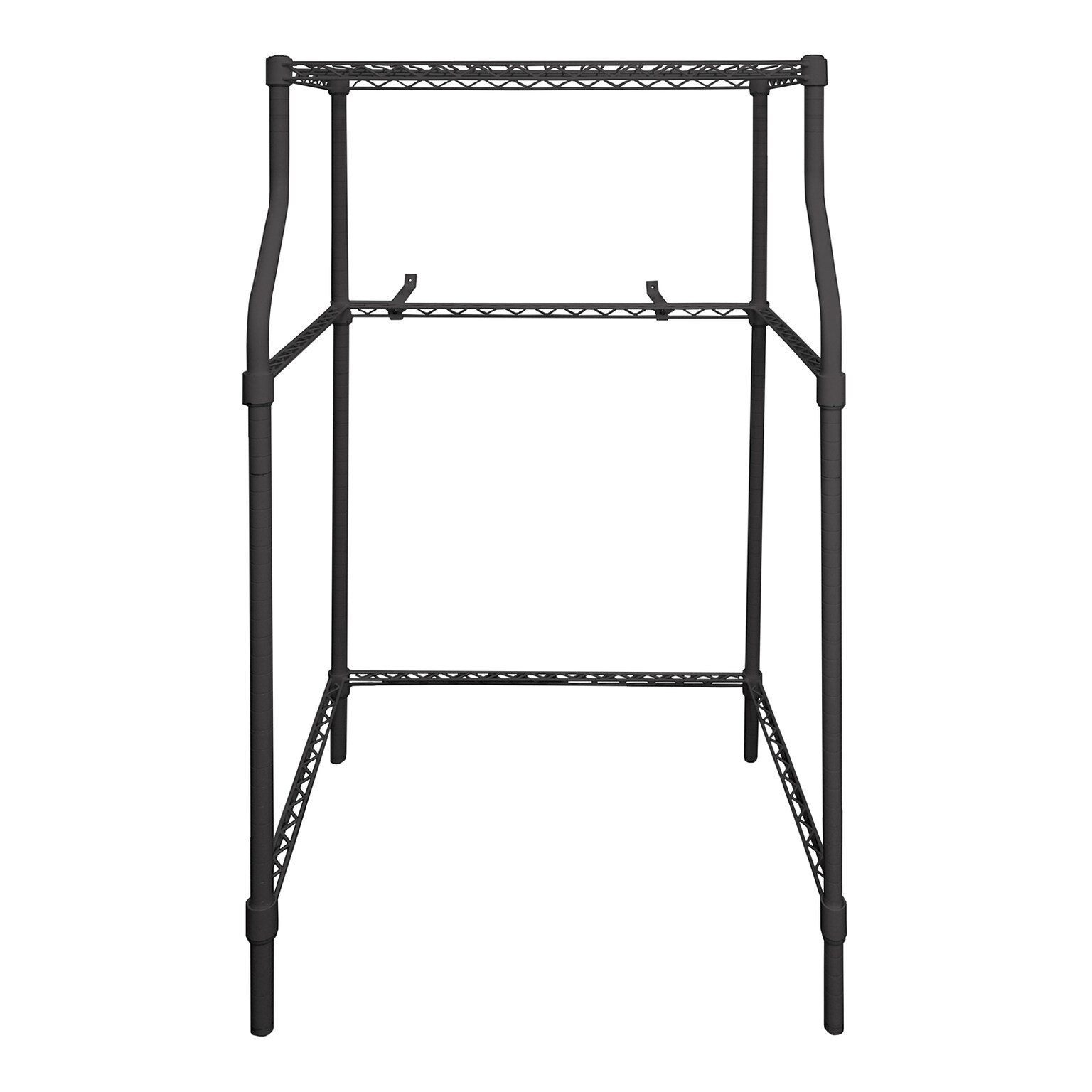Magic Chef Metal Compact Laundry Dryer Stand, Black (MCSLS12B)