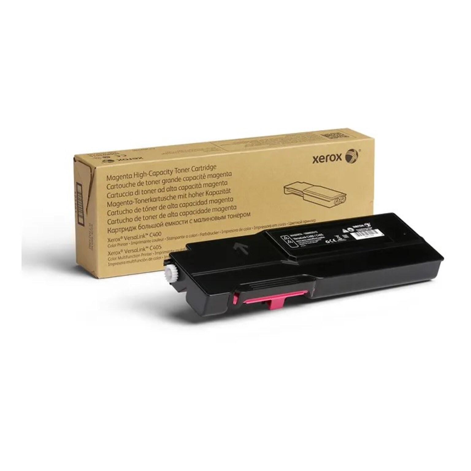 Xerox 106R03515 Magenta High Yield Toner Cartridge, Prints Up to 4,800 Pages