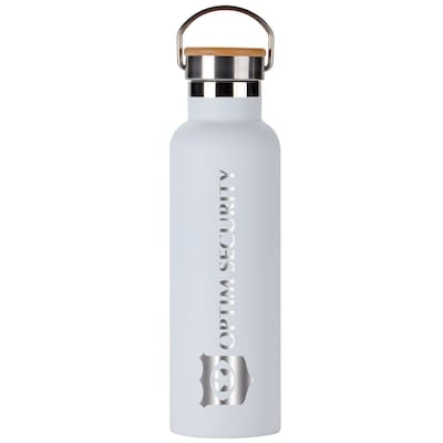 POD WATER BOTTLE W/BAMBOO LID 20OZ