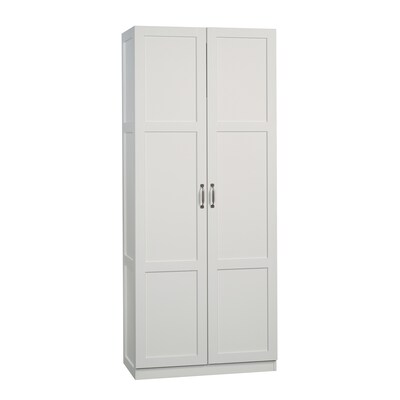 Sauder Select 71H Storage Cabinet, White (419636)