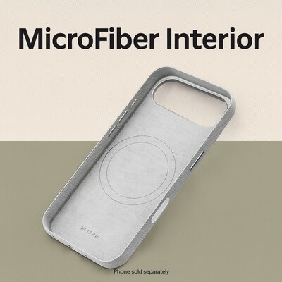 SaharaCase Indy MagSafe Phone Case for iPhone 17 Air, Shock Absorbing, Lime Stone (CP01082)