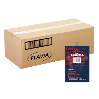 Lavazza Opera Intenso Coffee Flavia Freshpacks, Dark Roast, 76/Carton (MDR01041)