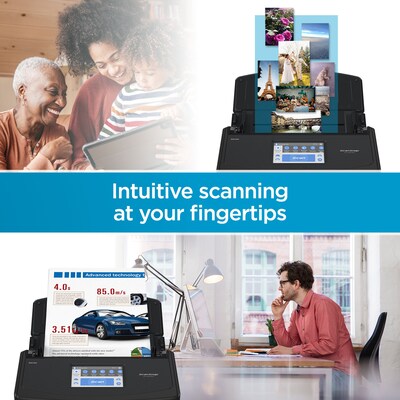 RICOH ScanSnap IX1600 PA03770-B635 Wireless Duplex Document Scanner, Black