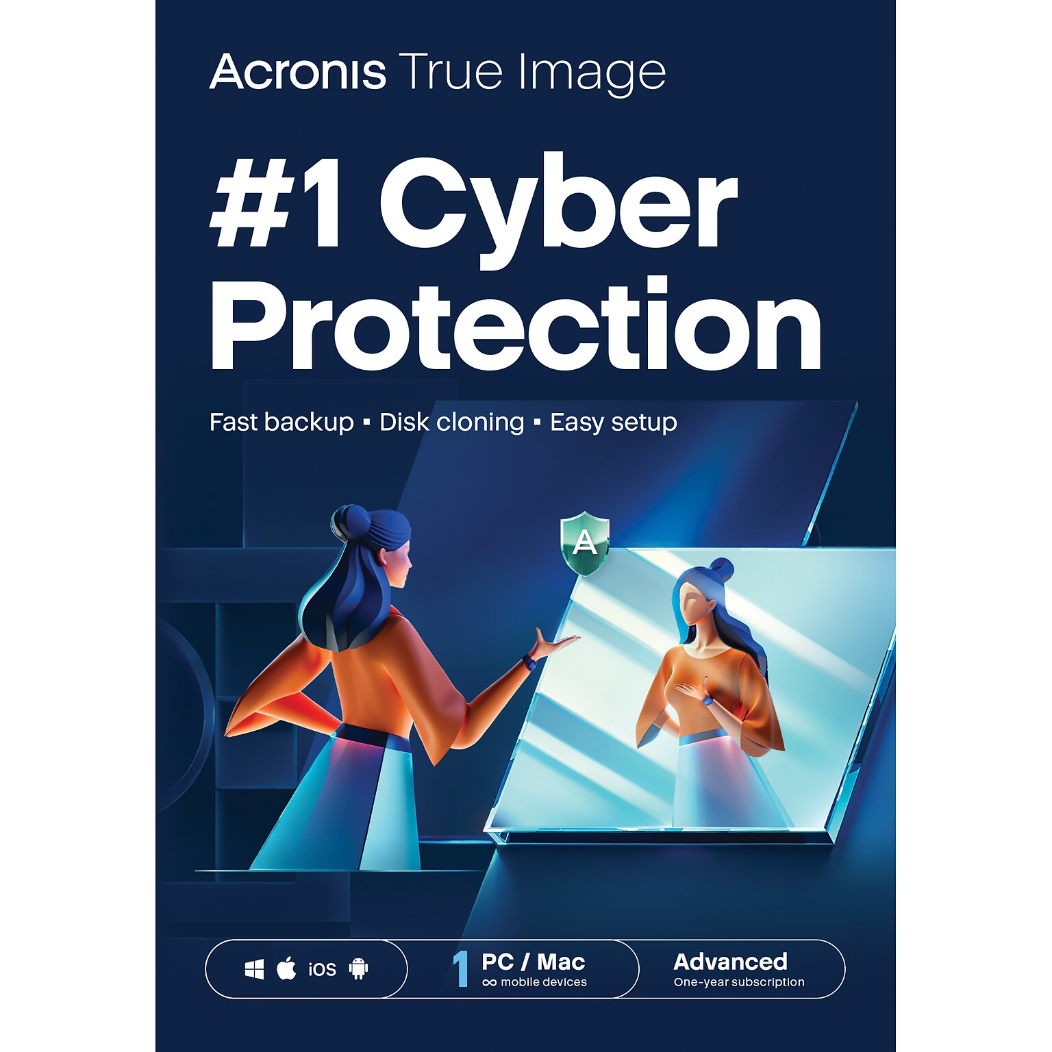 Acronis Cyber Protect Home Office - 1 Computer + 50 GB Acronis Cloud Storage - 1 year subscription ESD